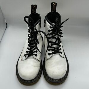 Dr. Martens JUNIOR 1460 LEATHER LACE UP BOOTS size 13